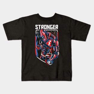 Stronger War Machine Robot Kids T-Shirt